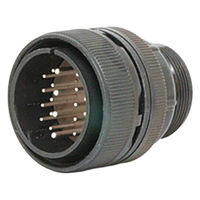 日本航空電子工業 半田結線式 ストレートプラグ N/MS3106B28-11P 1個（直送品）