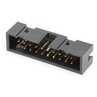 日本航空電子工業 2.54mmピッチ ボックスタイプピンヘッダ ストレートスルーホールタイプ PS-20PE-D4T1-B1E 1個（直送品）