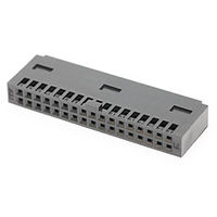 日本航空電子工業 キィ付きソケットハウジング 圧着式ソケットコンタクト装着用 キィ溝1ヶ所 PS-D4C34 1個（直送品）