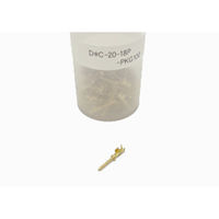 日本航空電子工業 プレスコンタクト ピン バラ状 D*C-20-18P-PKG100 1パック(100個入)（直送品）