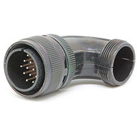 日本航空電子工業 半田結線式 ライトアングルプラグ N/MS3108B20-27P 1個（直送品）