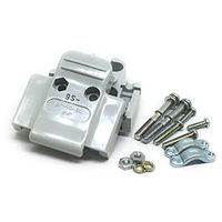 日本航空電子工業 アクセサリ ジャンクションシェル プラスチック製分割型ストレートクランプ DE-C1-J6-S6R 1個（直送品）