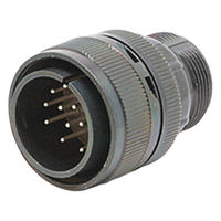 日本航空電子工業 半田結線式 ストレートプラグ N/MS3106B22-19P 1個（直送品）