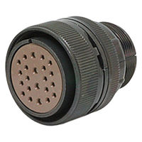 日本航空電子工業 半田結線式 ストレートプラグ N/MS3106B28-11S 1個（直送品）