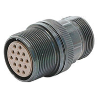 日本航空電子工業 半田結線式 ケーブル中継用レセプタクル N/MS3101B20-27S 1個（直送品）