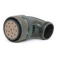 日本航空電子工業 半田結線式 ライトアングルプラグ N/MS3108B28-20S 1個（直送品）