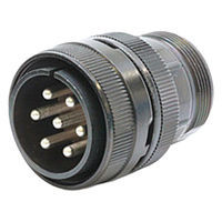 日本航空電子工業 半田結線式 ストレートプラグ N/MS3106B24-10P 1個（直送品）