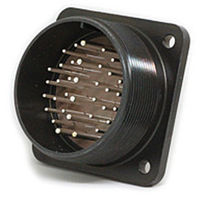 日本航空電子工業 半田結線式 パネル取付レセプタクル N/MS3102A32-7P 1個（直送品）