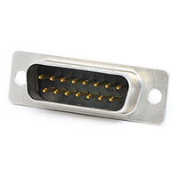 日本航空電子工業 EMI対策 半田型 電線側コネクタ ピン 15 極 DA-15PF-N 1個（直送品）