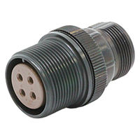 日本航空電子工業 半田結線式 ケーブル中継用レセプタクル N/MS3101B18-10S 1個（直送品）