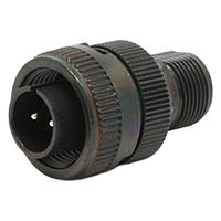 日本航空電子工業 半田結線式 ストレートプラグ N/MS3106B12S-3P 1個（直送品）