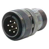 日本航空電子工業 半田結線式 ストレートプラグ N/MS3106B20-15P 1個（直送品）