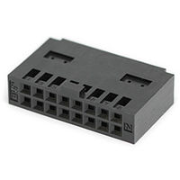 日本航空電子工業 キィ付きソケットハウジング 圧着式ソケットコンタクト装着用 キィ溝1ヶ所 PS-D4C16 1個（直送品）