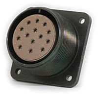 日本航空電子工業 半田結線式 パネル取付レセプタクル N/MS3102A22-19S 1個（直送品）