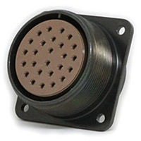 日本航空電子工業 半田結線式 パネル取付レセプタクル N/MS3102A28-12S 1個（直送品）