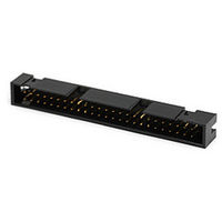 日本航空電子工業 ボックスタイプピンヘッダ ストレートスルーホールタイプ 誤挿入防止溝2ヶ所付き PS-50PE-D4T1-B1AE 1個（直送品）