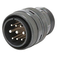 日本航空電子工業 半田結線式 ストレートプラグ N/MS3106B24-11P 1個（直送品）