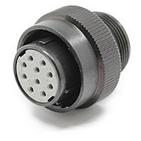 日本航空電子工業 ストレートプラグ(単体ブロック 嵌合時防水型) ソケットインサート JL05-6A18-1SC-F0-R 1個（直送品）