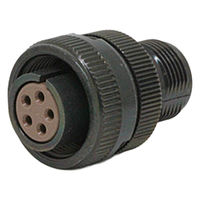 日本航空電子工業 半田結線式 ストレートプラグ N/MS3106B14S-5S 1個（直送品）