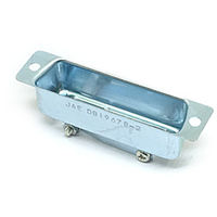 日本航空電子工業 D-subシリーズ用アクセサリ ジャンクションシェル 金属製角型クランプ DB19678-2R 1個（直送品）