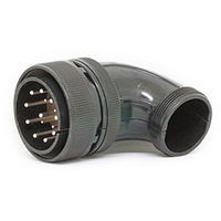 日本航空電子工業 半田結線式 ライトアングルプラグ N/MS3108B28-20P 1個（直送品）