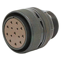 日本航空電子工業 半田結線式 ストレートプラグ N/MS3106B28-20S 1個（直送品）