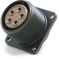 日本航空電子工業 半田結線式 パネル取付レセプタクル N/MS3102A18-11S 1個（直送品）