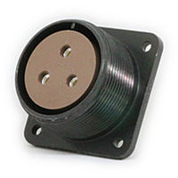 日本航空電子工業 半田結線式 パネル取付レセプタクル N/MS3102A22-2S 1個（直送品）