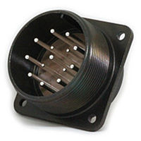 日本航空電子工業 半田結線式 パネル取付レセプタクル N/MS3102A28-20P 1個（直送品）