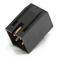 日本航空電子工業 ピンヘッダ ライトアングルホールタイプ PS-4PLB-D4LT1-FL1E 1個（直送品）