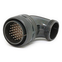 日本航空電子工業 半田結線式 ライトアングルプラグ N/MS3108B28-21P 1個（直送品）