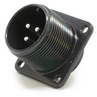 日本航空電子工業 半田結線式 パネル取付レセプタクル N/MS3102A16-10P 1個（直送品）