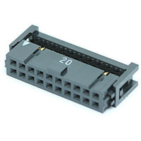 日本航空電子工業 MILタイプ 圧接式ソケット クローズエンドタイプ PS-26SM-D4P1-1C 1個（直送品）