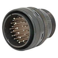 日本航空電子工業 半田結線式 ストレートプラグ N/MS3106B32-7P 1個（直送品）