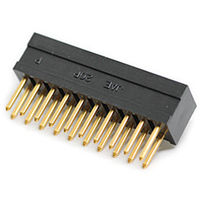 日本航空電子工業 2.54mmピッチ オープンピンヘッダ 2列型 ライトアングルスルーホール PS-26PE-D4LT1-PN1 1個（直送品）