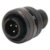 日本航空電子工業 半田結線式 ストレートプラグ N/MS3106B14S-7P 1個（直送品）