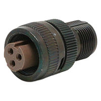 日本航空電子工業 半田結線式 ストレートプラグ N/MS3106B10SL-3S 1個（直送品）