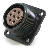 日本航空電子工業 半田結線式 パネル取付レセプタクル N/MS3102A16S-1S 1個（直送品）