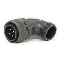 日本航空電子工業 半田結線式 ライトアングルプラグ N/MS3108B20-4P 1個（直送品）