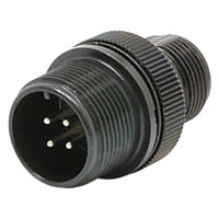 日本航空電子工業 半田結線式 ケーブル中継用レセプタクル N/MS3101B14S-2P 1個（直送品）