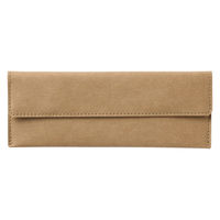 無印良品 ジーンズラベル ペンケース ブラウン 良品計画