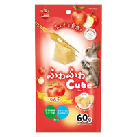 ミニマルランド ふわふわキューブ 小動物用 りんご 60g 1袋 マルカン うさぎ