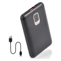 大河商事 バッテリー ブラック モバイルバッテリー 小型軽量モバイルバッテリー monowa040 1個（直送品）