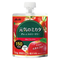 アサヒグループ食品 元気のミカタ ぎゅっとカロリーゼリー りんごミックス 介護 栄養補給 1個