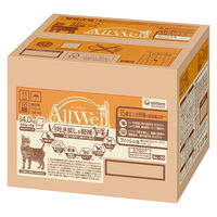 オールウェル 15歳以上の腎臓の健康維持用 フィッシュ味 国産 4kg（小分け500g×8袋）1箱 ユニ・チャーム キャットフード