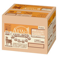 オールウェル 肥満が気になる猫用 フィッシュ味 国産 4kg（小分け500g×8袋）1箱 ユニ・チャーム キャットフード