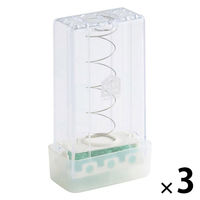 泡立つ洗濯せっけんケース スリムローラー付き 1セット（1個×3） 石鹸ケース 衣類の汚れ落とし 泡立ち デリケート洗い コジット