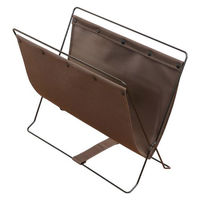 LIV PLUS ベストコ 荷物置き ハンモック型 折りたたみ 収納 ブラウン フロアーラック ND-3591 1個