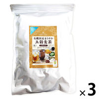 nagomi-NATULURE 有機国産 まろやか五穀麦茶 1セット(100バッグ入×3) 業務用