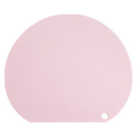 なめらか抗菌まな板 ワイド スモーキーピンク NC-SPL 1個 刃当たり ゴム感覚  抗菌剤練り込み かまぼこ型 伊原企販